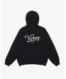 Keboz グレー フーディ Mサイズ ケボズ ジップパーカー Mサイズ KEBOZ パーカー UC SWEAT FULL ZIP