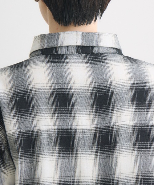 Paradise Picnic(パラダイスピクニック)の「ROSIEE オンブレチェックワンピース(ワンピース・レディース・グレー/ホワイト・FREE)」の16枚目の写真