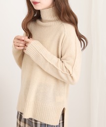 EGLANTINE ヤク タートルネックニット