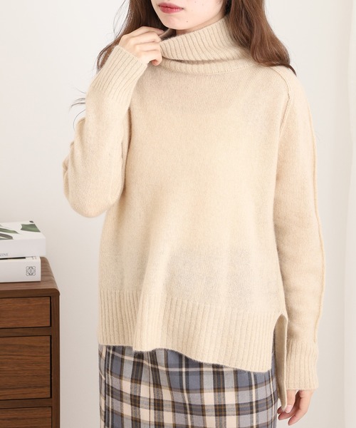 セール】EGLANTINE ヤク タートルネックニット（ニット/セーター