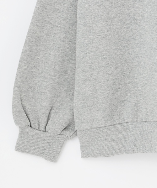 LOVETOXIC（ラブトキシック）の「【LTXC】【綿100％】裏起毛ボアロゴパーカー（パーカー・キッズ・ブラック/オフホワイト/ホワイト系その他/トップグレー・L:160cm/M:150cm/130cm/S:140cm）」の19枚目の写真