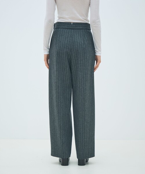 MACPHEE（マカフィー）の「ウールナイロンフランネル ベイカーパンツ（その他パンツ・レディース・ブラック系その他/ネイビー/ライトベージュ・36/38/32/34）」の7枚目の写真