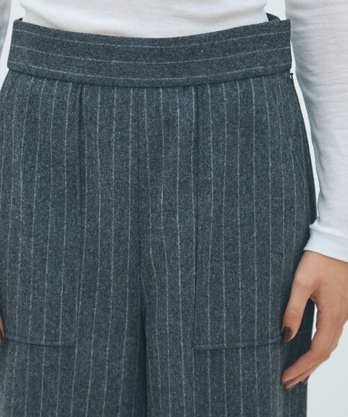 MACPHEE（マカフィー）の「ウールナイロンフランネル ベイカーパンツ（その他パンツ・レディース・ブラック系その他/ネイビー/ライトベージュ・36/38/32/34）」の8枚目の写真