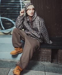 improves（インプローブス）の「チェック柄 ポリデュスポ パーカーブルゾン（ナイロンジャケット）」