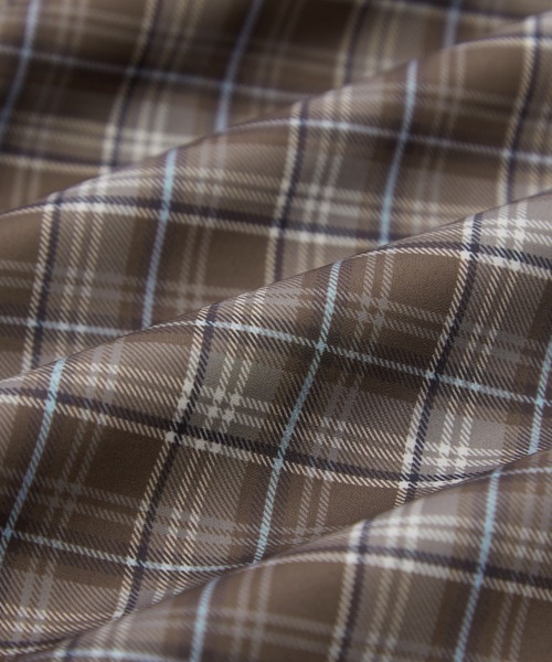 improves(インプローブス)の「チェック柄 ポリデュスポ パーカーブルゾン(ナイロンジャケット・メンズ・ブラウン/ブルー・SMALL/MEDIUM/LARGE/X-LARGE)」の21枚目の写真