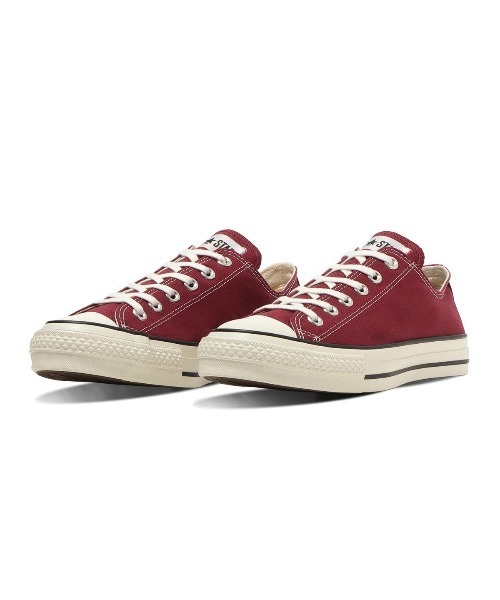 CONVERSE(コンバース)の「CONVERSE CANVAS ALL STAR J OX(コンバース キャンバス オールスター J OX)(スニーカー・メンズ・バーガンディー・23cm/23.5cm/24cm/24.5cm/25cm/25.5cm/26cm/26.5cm/27cm/27.5cm/28cm/29cm)」の1枚目の写真