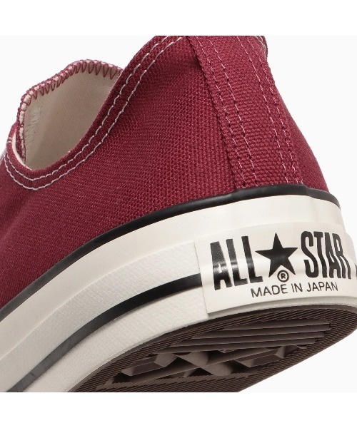 CONVERSE(コンバース)の「CONVERSE CANVAS ALL STAR J OX(コンバース キャンバス オールスター J OX)(スニーカー・メンズ・バーガンディー・23cm/23.5cm/24cm/24.5cm/25cm/25.5cm/26cm/26.5cm/27cm/27.5cm/28cm/29cm)」の8枚目の写真