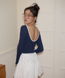 Back Point T_ Navy