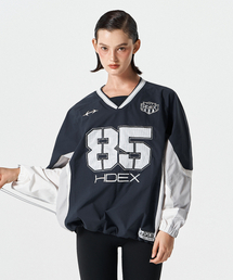 HDEX（エイチデックス）の「ラグビーウォームアッププルオーバー (ネイビー)（スウェット）」