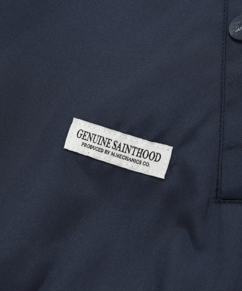 SAINTPAIN(セイントペイン)の「SPチームロゴスタジアムジャケット-ネイビー(スタジャン・メンズ・その他・LARGE/MEDIUM/SMALL)」の4枚目の写真