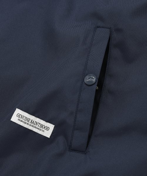 SAINTPAIN(セイントペイン)の「SPチームロゴスタジアムジャケット-ネイビー(スタジャン・メンズ・その他・LARGE/MEDIUM/SMALL)」の5枚目の写真