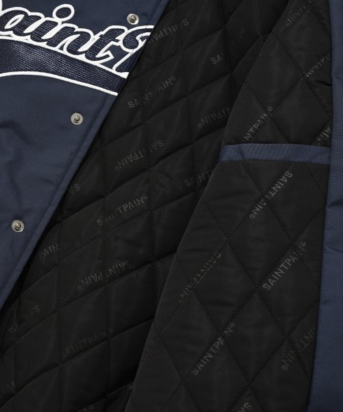 SAINTPAIN(セイントペイン)の「SPチームロゴスタジアムジャケット-ネイビー(スタジャン・メンズ・その他・LARGE/MEDIUM/SMALL)」の8枚目の写真