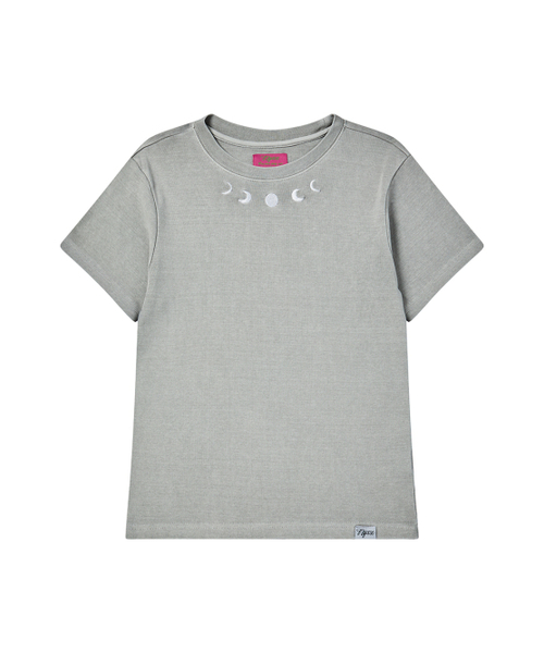 NYXX(エヌワイエックスエックス)の「P.O.M SOLID PIGMENT TEE GRAY(Tシャツ/カットソー・レディース・その他・FREE)」の2枚目の写真