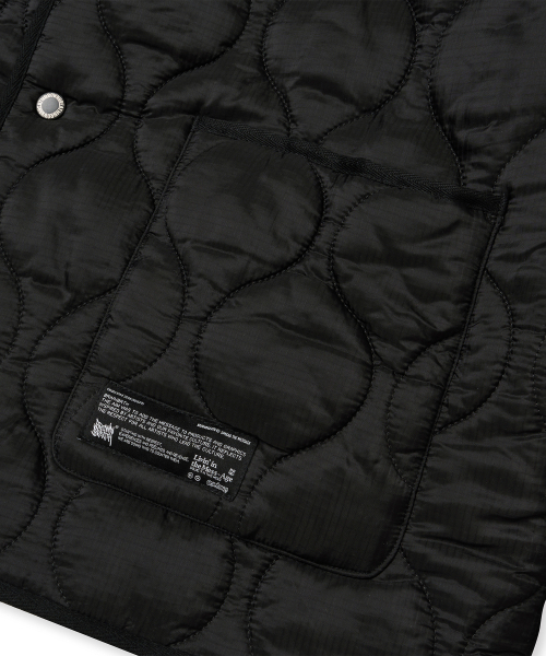 BROWNBREATH（ブラウンブレス）の「TAG QUILTED JACKET - BLACK（その他アウター・レディース・その他・SMALL/MEDIUM/LARGE/X-LARGE）」の6枚目の写真