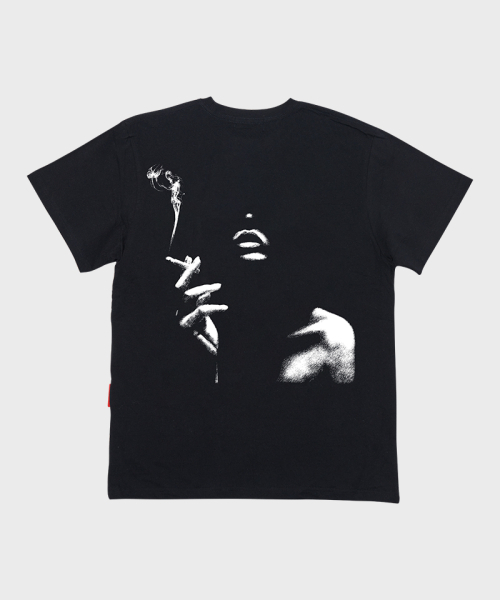 ARTISTWEAR（アーティストウェア）の「[ATW] スモック半袖Tシャツ（Tシャツ/カットソー・レディース・ブラック・XX-LARGE/XXXX-LARGE/LARGE/MEDIUM/SMALL/X-LARGE）」の7枚目の写真