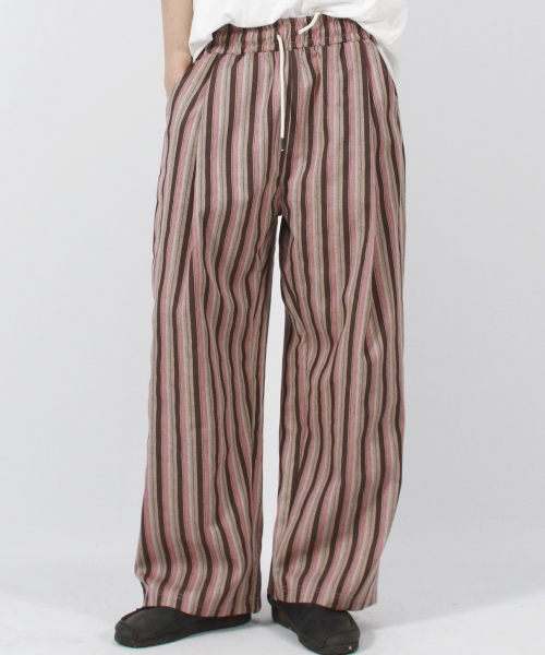 DEMARC(ドゥマーク)の「M VINTAGE STRIPE WIDE PANTS DUSTY PINK(その他パンツ・メンズ・その他・MEDIUM/LARGE)」の11枚目の写真