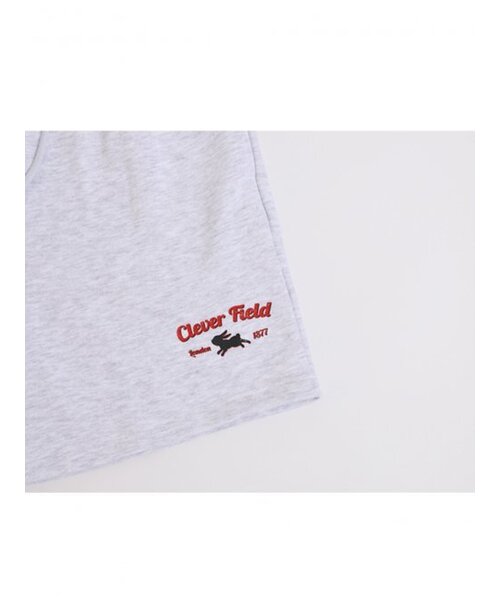 CLEVER FIELD（クレバーフィールド）の「クレバーエッセンシャルプリントスウェットショートパンツ_グレー（その他パンツ・メンズ・その他・FREE）」の2枚目の写真