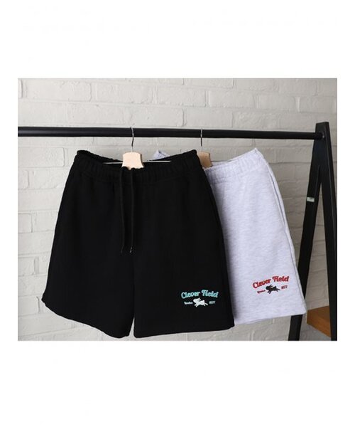 CLEVER FIELD（クレバーフィールド）の「クレバーエッセンシャルプリントスウェットショートパンツ_グレー（その他パンツ・メンズ・その他・FREE）」の5枚目の写真