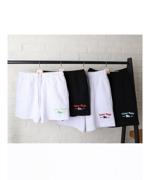 CLEVER FIELD（クレバーフィールド）の「クレバーエッセンシャルプリントスウェットショートパンツ_グレー（その他パンツ・メンズ・その他・FREE）」の6枚目の写真