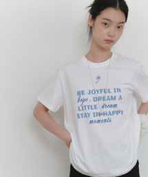 JOYFUL FLOWER T-SHIRT_WHITE