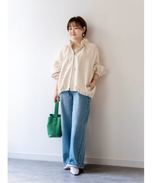 allureville(アルアバイル)の「サイド切替オーバルデニムパンツ(その他パンツ・レディース・ブルー・2/1)」の10枚目の写真