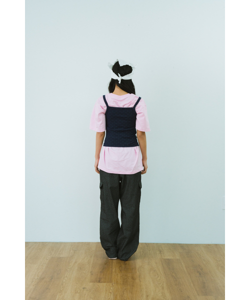 SHAKIRI(シャキリ)の「ボウドットビスチェ(ネイビー)(Tシャツ/カットソー・レディース・ネイビー・FREE)」の10枚目の写真