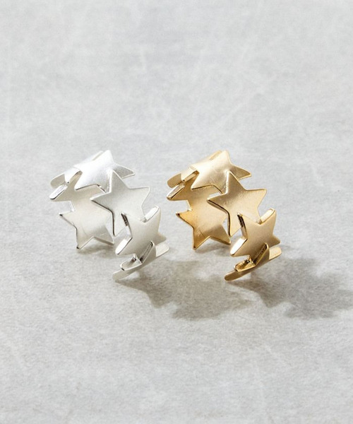 CONVERSE TOKYO（コンバーストウキョウ）の「ETERNITY STAR★ RING（リング・レディース・ゴールド/シルバー・FREE）」の4枚目の写真