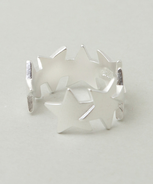 CONVERSE TOKYO（コンバーストウキョウ）の「ETERNITY STAR★ RING（リング・レディース・ゴールド/シルバー・FREE）」の5枚目の写真