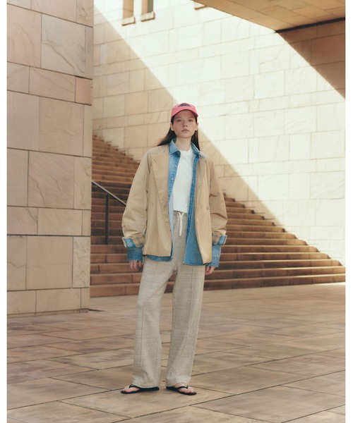 THE SHINZONE(ザ シンゾーン)の「THE SHINZONE/シンゾーン Good Luck&Have Fun CAP 26SMSIT02(キャップ・レディース・コーラルピンク/グレー・FREE)」の5枚目の写真