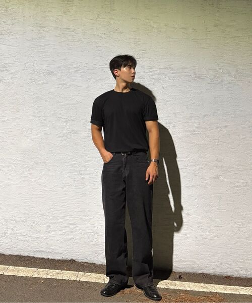 DECET(デケト)の「Mid Rise Wide Jeans DCPT027STNBlack(デニムパンツ・レディース・その他・26/28/30/32/34)」の14枚目の写真