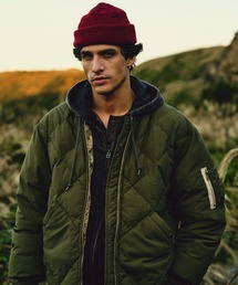 ダウンジャケット/コート（グリーン・カーキ/緑色系・コットン