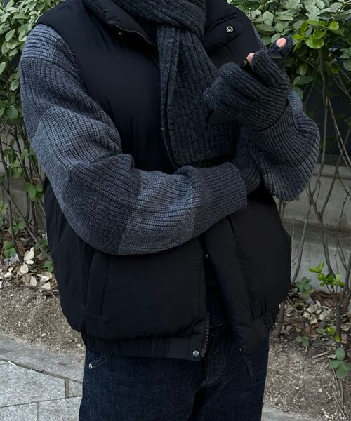 POKER FACE（ポーカーフェイス）の「RUGBY SWEATER GREY/CHARCOAL（ニット/セーター・メンズ・その他・48）」の6枚目の写真