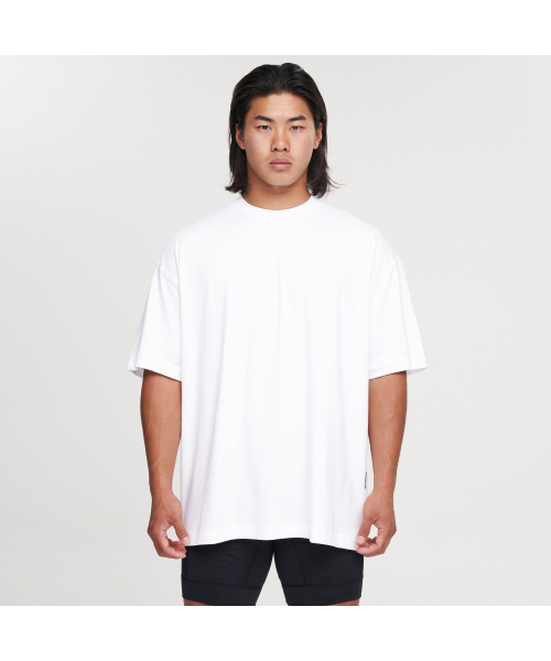 ONERM(ワンアルエム)の「スーピマオーバーサイズTシャツホワイト(Tシャツ/カットソー・メンズ・その他・MEDIUM/LARGE/X-LARGE)」の2枚目の写真