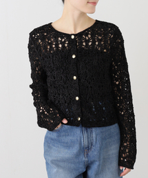 La TOTALITE | 【洗える】モールエンブロイダリーカーディガン(カーディガン/ボレロ)