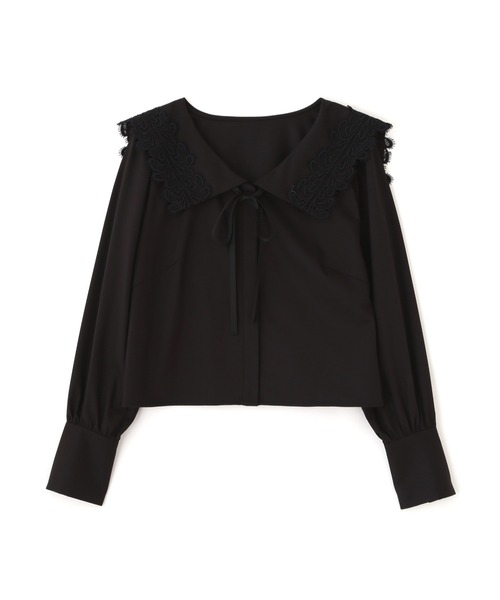 JILL by JILL STUART(ジルバイジルスチュアート)の「◇レースセーラーカラーブラウス(シャツ/ブラウス・レディース・ブラック/ブルー/ホワイト・FREE)」の21枚目の写真