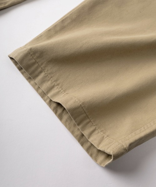 HANES(ヘインズ)の「【78】【Hanes/ヘインズ】ワイドフィット ノータック チノパンツ/ワーク/アメカジ(チノパンツ・メンズ・カーキ/ブラック/ベージュ・XL/L/M/S)」の9枚目の写真