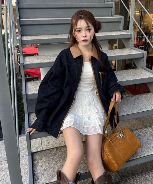 セール】【REVIVAL】WEB限定/セットアップ対応/パイピングジャケット