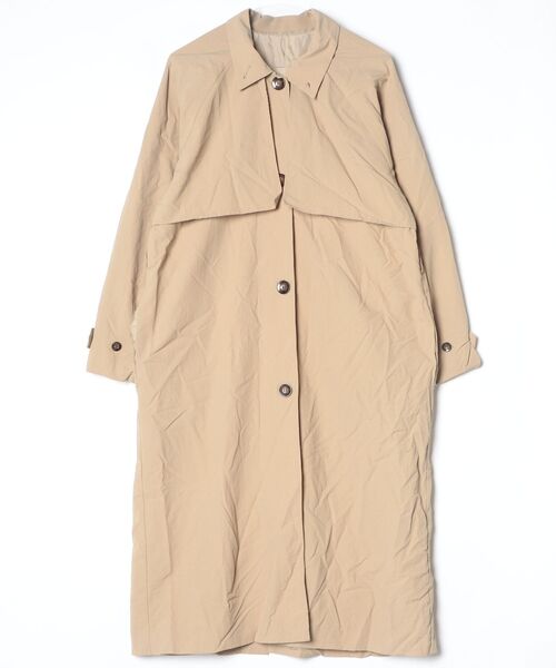 UN3D. ベージュ トレンチコート M UN3D.（アンスリード）の「ステッチトレンチコート（トレンチコート