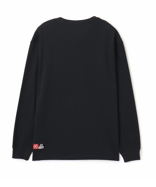 JORDAN BRAND(ジョーダンブランド)の「JORDAN BRAND M J FLT CLB LS CREW / ジョーダン ブランド FLT CLB L/S クルー / NIKE【SP】(Tシャツ/カットソー・メンズ・ブラック/ホワイト・S/M/L/XL/XXL)」の8枚目の写真