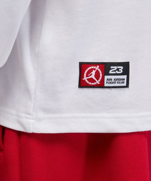 JORDAN BRAND(ジョーダンブランド)の「JORDAN BRAND M J FLT CLB LS CREW / ジョーダン ブランド FLT CLB L/S クルー / NIKE【SP】(Tシャツ/カットソー・メンズ・ブラック/ホワイト・S/M/L/XL/XXL)」の14枚目の写真
