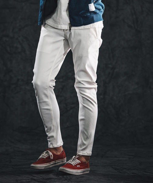 wjk reluxe(ダブルジェーケーリラックス)の「mp14489-stretch banana silhouette pants バナナシルエットパンツ(WR26S-10)(その他パンツ・メンズ・ブラック/ホワイト/ネイビー・L/M/S)」の6枚目の写真