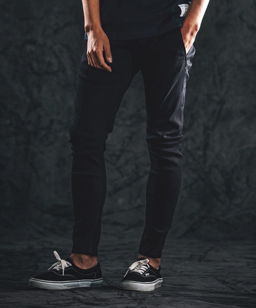 wjk reluxe(ダブルジェーケーリラックス)の「mp14489-stretch banana silhouette pants バナナシルエットパンツ(WR26S-10)(その他パンツ・メンズ・ブラック/ホワイト/ネイビー・L/M/S)」の16枚目の写真