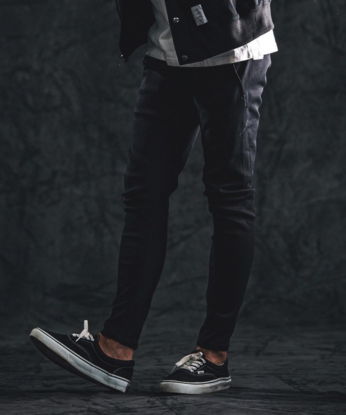 wjk reluxe(ダブルジェーケーリラックス)の「mp14489-stretch banana silhouette pants バナナシルエットパンツ(WR26S-10)(その他パンツ・メンズ・ブラック/ホワイト/ネイビー・L/M/S)」の17枚目の写真