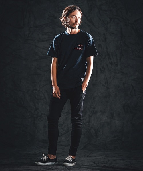 wjk reluxe(ダブルジェーケーリラックス)の「mp14489-stretch banana silhouette pants バナナシルエットパンツ(WR26S-10)(その他パンツ・メンズ・ブラック/ホワイト/ネイビー・L/M/S)」の19枚目の写真