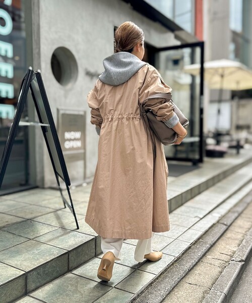 ノーリーズ　ウォッシャブル エアボールフードブルゾン NOLLEY'S（ノーリーズ） ブルゾン アウター 「追加」ウォッシャブル