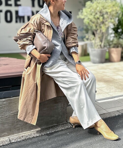 ノーリーズ　ウォッシャブル エアボールフードブルゾン NOLLEY'S（ノーリーズ） ブルゾン アウター 「追加」ウォッシャブル