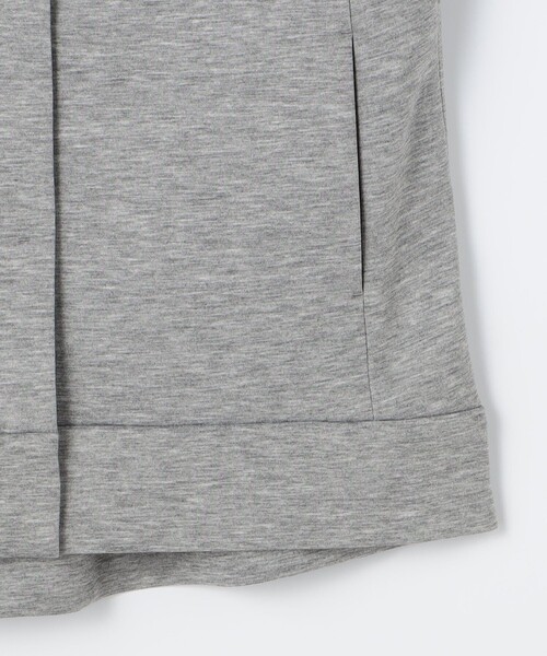 NOLLEY’S（ノーリーズ）の「【追加】ウォッシャブルエアボールフードブルゾン（ブルゾン・レディース・グレー/オフホワイト/ブラック・38）」の15枚目の写真