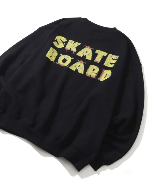 VISION STREET WEAR(ヴィジョンストリートウェア)の「【VISION STREET WEAR/ヴィジョンストリートウェア】×【SpongeBob/スポンジボブ】 スケーター グラフィック バックプリント スウェット トレーナー(スウェット・メンズ・ライトグレー/ブルー/ブラック・M/LL/L)」の16枚目の写真