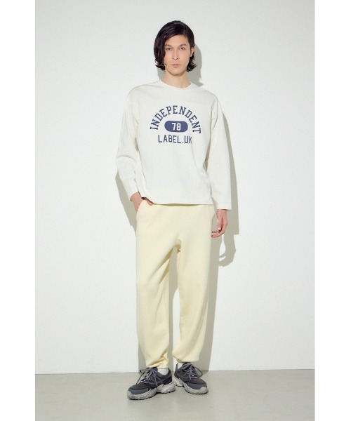 AZUL by moussy（アズールバイマウジー）の「No.78ナンバリングトップス（Tシャツ/カットソー・メンズ・ブラック/ホワイト・SMALL/MEDIUM/LARGE）」の6枚目の写真