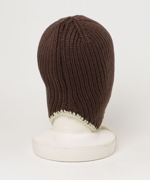TODAYFUL(トゥデイフル)の「Ear Flap Knitcap 12521037(キャップ・レディース・チャコールグレー/ブラウン・FREE)」の3枚目の写真